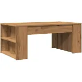 vidaXL Table basse Artisan-Chêne 102x55x42 cm Bois composite