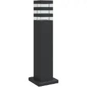 vidaXL Lampadaire d'extérieur noir 50 cm aluminium