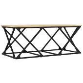 vidaXL Table basse chêne Sonoma 100x49x40 cm Bois composite