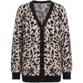 Volcom Cardigan 'TIGARDI' beige clair / noir