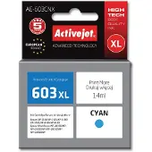 ActiveJet Encre AE-603CNX (remplace Epson 603XL T03A24 ; Supreme ; 14 ml ; cyan)