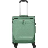 Travelite Valise trolley KICK OFF 4 roues, couleur sauge