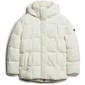 Superdry Montpellier Duvet Jacket Blanc 2XS Femme