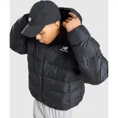 New Balance Veste d’hiver 'Boston' noir / blanc
