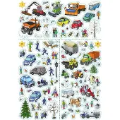 Sonstige Verlage Mon calendrier de l'Avent des autocollants