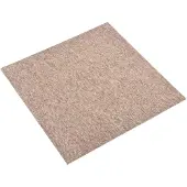 Syfax Tapis 20 pcs Beige 50 x 50 cm 100% Polypropylène