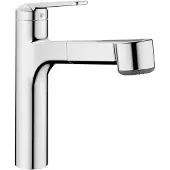 NABER KWC Domo 2, robinetterie pour évier, chromée, basse pression