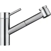 Kwc Inox 2, batterie d'évier, acier inoxydable, haute pression