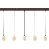 Masterlight Lampe pendante de conception Alta Cacao 5 lumières