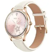 COLMI Montre Connectée Bracelet L28 Cuir