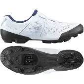 Shimano Chaussures de VTT Xc302 Wide, blanches, taille 43 (hommes), blanches, taille 43