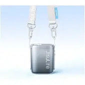 JISULIFE Ventilateur de cou 5 4500 mAh avec dragonne - Noir