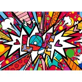 Bluebird Puzzle Puzzle Love Pop Dot Burst - 500 à 999 pièces
