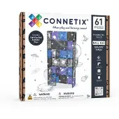 Connetix Ensemble d'aimants - 61 Parties - Circuit à billes Gala - - UneTaille - Jouets Magnétiques