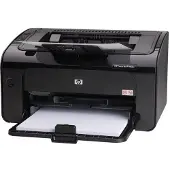 HP LaserJet Pro P1102w - Imprimante - Noir et blanc - laser - A4 - 600 ppp - jusqu'à 18 ppm - capacité : 160 feuilles - USB, Wi-Fi - noir