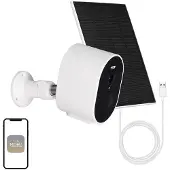 MOES Caméra IP Wi-Fi WCM-S24-S 4 Mpx, Caméra réseau, Blanc