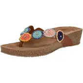 Lazamani Séparateur d'orteils 'Teenslippers' mélange de couleurs