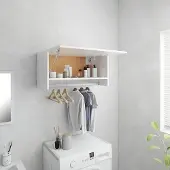OEM Armoire en bois blanc brillant