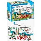 Playmobil 70088 Camping-car et famille. Amusez-vous en famille. 135 pièces. Camping