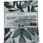 Smukee Ensemble de literie microfibre satinée 160x200 cm