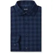 Olymp Smart Business Modern Fit Chemise marine, A carreaux