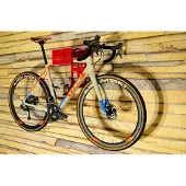 Zieger VELO-Dock support mural pour vélo rouge mat