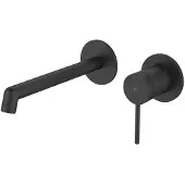 EsseBagno Envol II mitigeur encastré lavabo noir