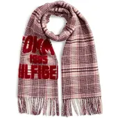 Tommy Hilfiger Écharpe crème / rose / rouge / bordeaux