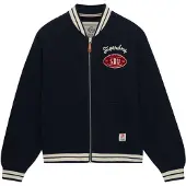 Superdry Veste mi-saison 'Country Club' marine / rouge