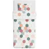 IKEA KRUSFRO Ensemble de literie 150x200/50x60 cm Coton Géométrique