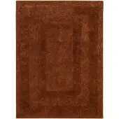 FRAAI Tapis scandinave | Lova Border Terracotta | 80x150cm | Terracotta | Rectangulaire | Tapis