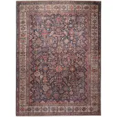 FRAAI Tapis oriental – Liva Herati Bleu | 160x230cm | Bleu | Rectangulaire | Tapis