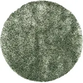 Studio Clarice Tapis rond shaggy | Grace Vert | Ø 200cm | Vert | Polyester | Rond