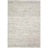 Studio Clarice Tapis en laine | Melange Crème Chiné | 200x290cm | Crème | Rectangulaire | Tapis