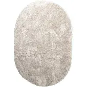 NATURL. Tapis shaggy ovale | Blaze Beige/Gris | 160x230cm | Beige | Ovale | Tapis