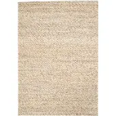 Studio Clarice Tapis en laine | Melange Crème/Marron Chiné | 200x290cm | Crème | Rectangulaire | Tapis