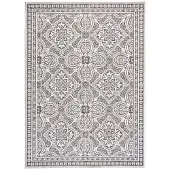 FRAAI Tapis d'extérieur | Summer Oriental Gris | 160x230cm | Gris | Polypropylène | Rectangulaire
