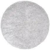 NATURL. Tapis rond à poils longs | Lofty Gris Clair | Ø 150cm | Gris | Rond | Tapis