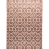 FRAAI Tapis d’extérieur – Rio Flower Rose | 160x230cm | Rose | Rectangulaire | Tapis