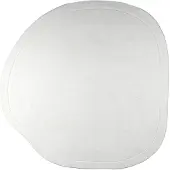 FRAAI Tapis organique | Halo Stone Crème | Ø 80cm | Crème | Forme libre | Tapis