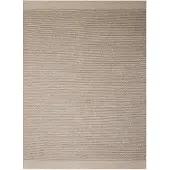 NATURL. Tapis en laine | Bliss Beige/Marron | 140x200cm | Beige | Rectangulaire | Tapis