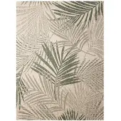 De Onlinewinkelier b.v. Tapis d'extérieur | Tiga Palm Vert | 200x290cm | Vert | Rectangulaire | Tapis d'extérieur