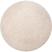 NATURL. Tapis Rond Fluffy – Bobby Crème | Ø 160cm | Crème | Rond | Tapis