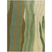 Studio Clarice Volero - Tapis en laine – Liora Vert | Tapis organique doux & haut de gamme - 200x290cm
