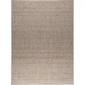 FRAAI Tapis d’extérieur en jute – Nusa Lines Beige | 140x200cm | Beige | Rectangulaire | Tapis