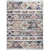 FRAAI Tapis d'extérieur kilim | Lira Inca | 80x150cm | Multicolore | Synthétique | Rectangulaire
