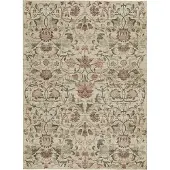 FRAAI Tapis floral | Rosie Beige | 80x150cm | Beige | Rectangulaire | Tapis