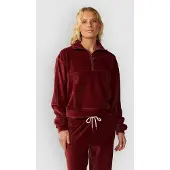 Rip Curl Cosy Half Zip Sweatshirt Rouge L Femme