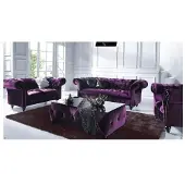 AEA Designer Canapé 3+2+1 Textile Chesterfield Coussin Garniture Nouveau