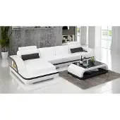 AEA Wohnlandschaft Ecksofa Couch Polster Garnitur Designer Couchen Sofas 2tlg Set